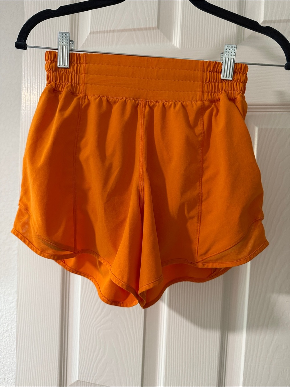 Lululemon Orange Athletic Shorts